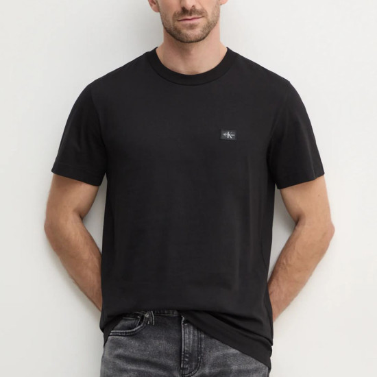 Calvin Klein Ανδρική κοντομάνικη μπλούζα Woven Label Regular Tee